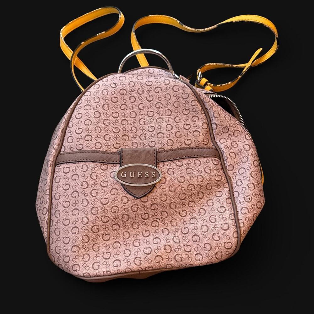 Guess pink backpack